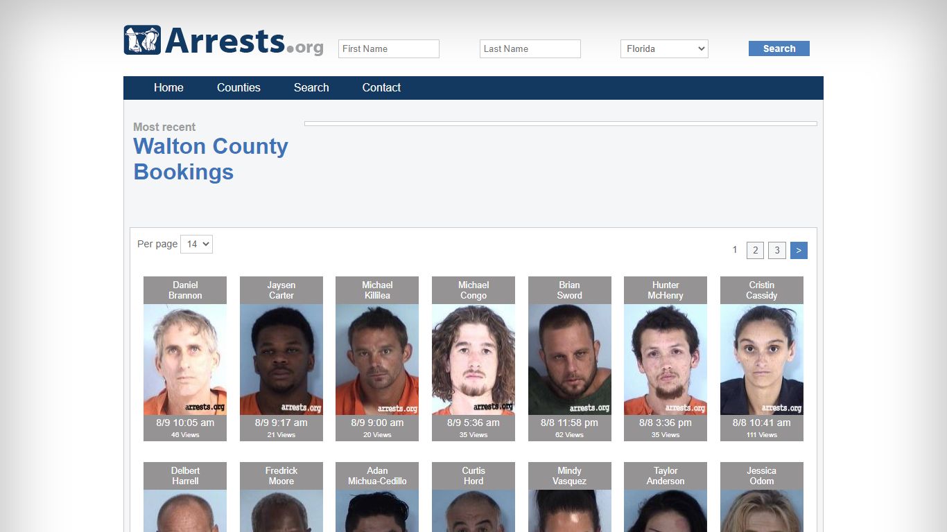 Walton County Arrests and Inmate Search
